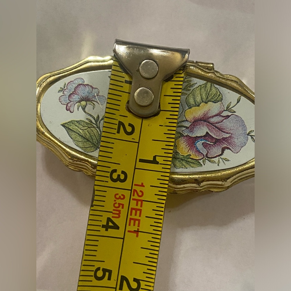 Flower Trinket Sewing Supplies Travel Box #6484 - Picture 8 of 12